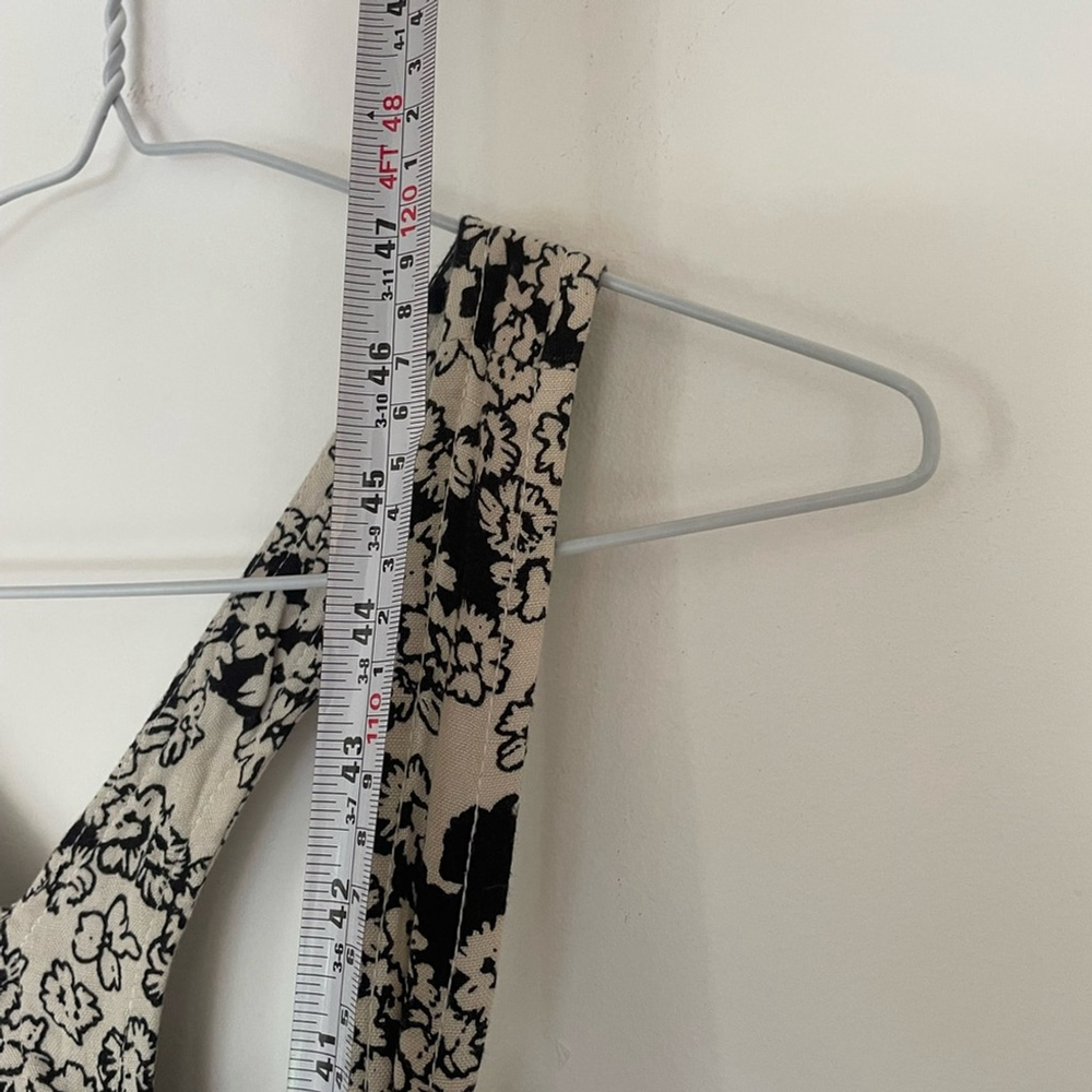 new Anthropologie Printed Midi
Dress Black and White Floral - Picture 8 of 8